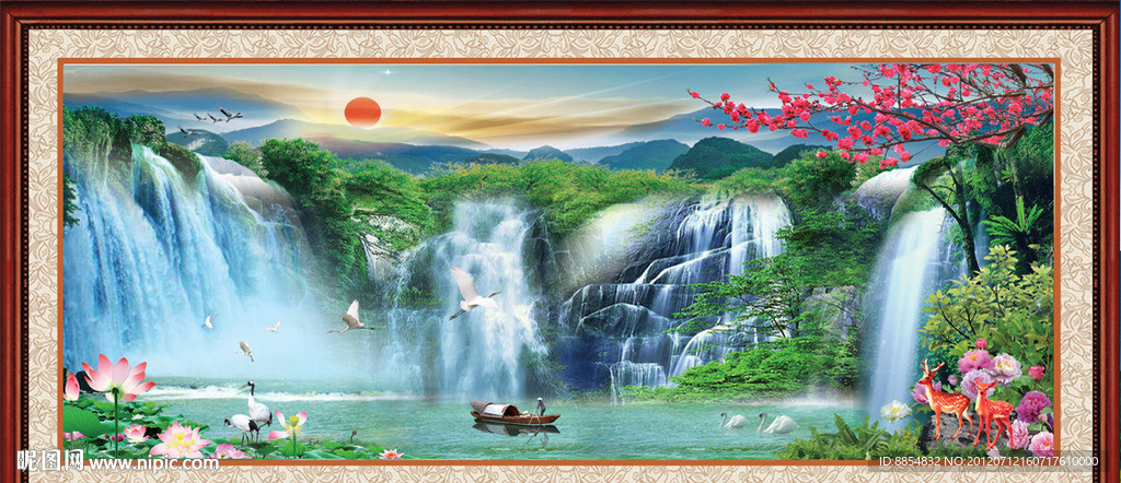 山水风景画