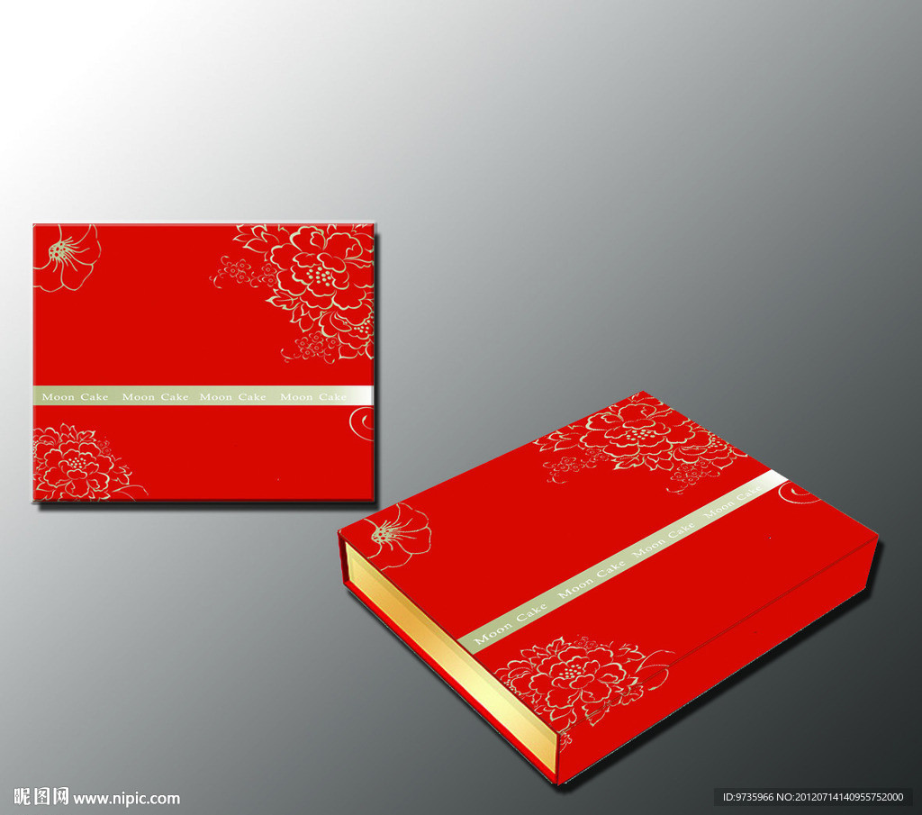 包装盒通版 （平面图）