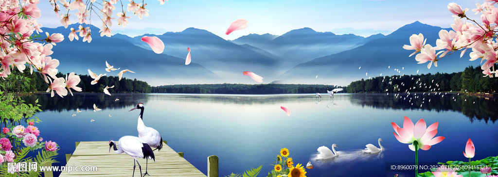 山水风景画