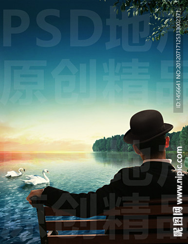 水岸生活 地产海报