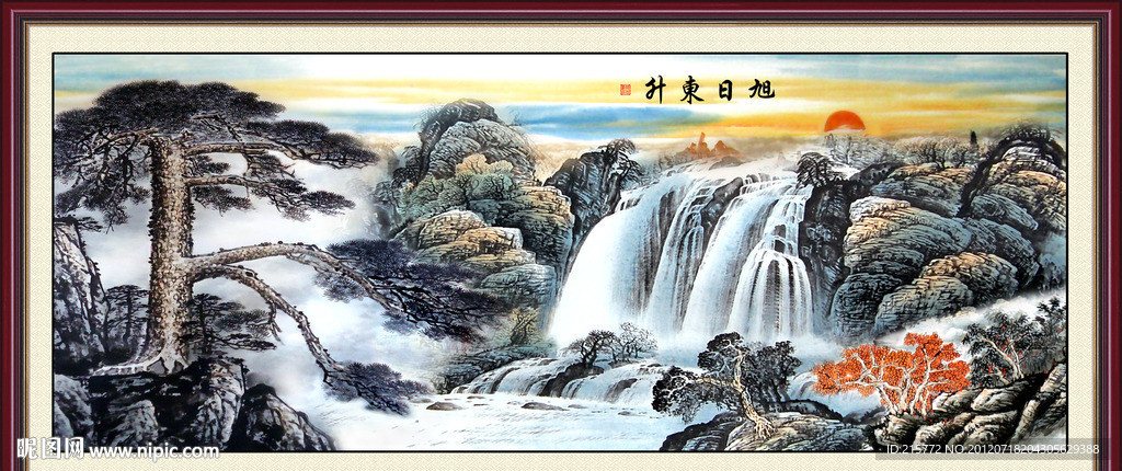 国画山水
