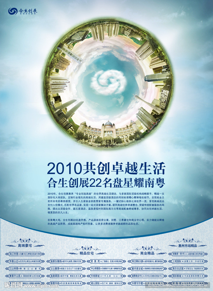 品牌地产海报