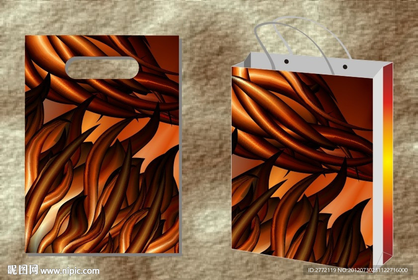 红红火把 手提袋