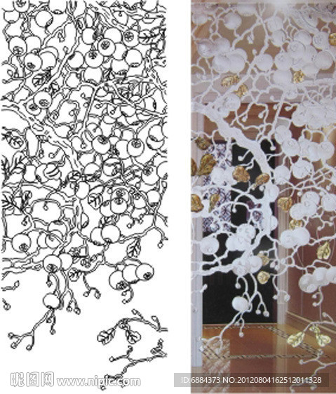 事事如意 柿子图