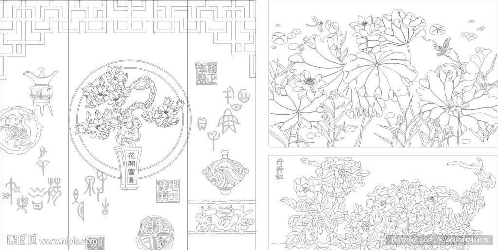 深雕玻璃