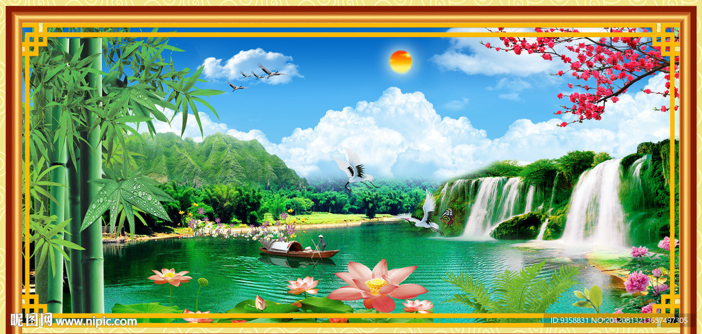 山水风景