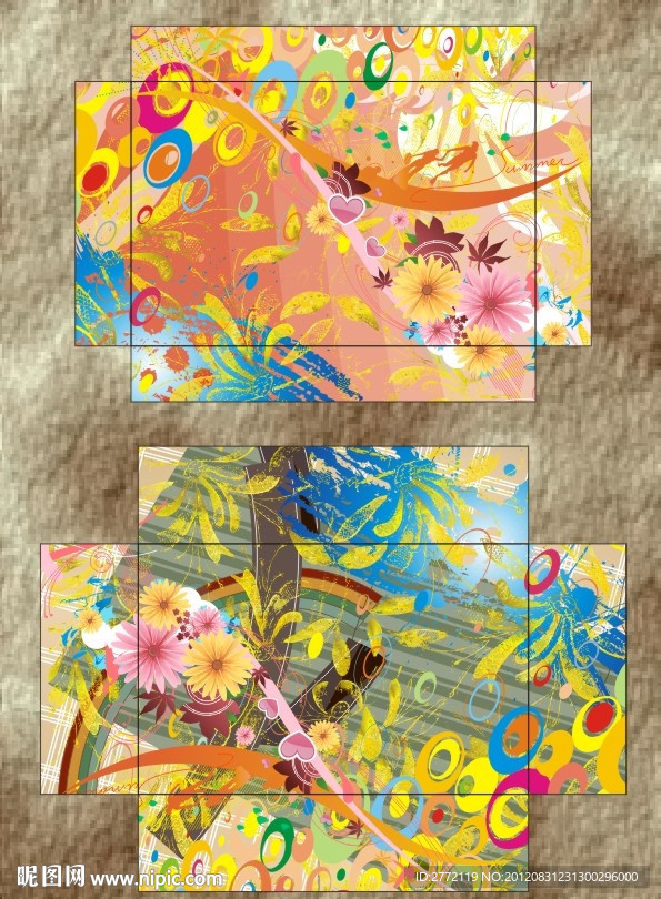 华丽花式样 精品盒