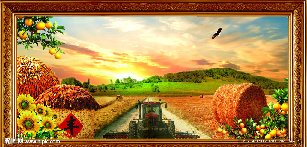 山水风景 田园风光 自然风光