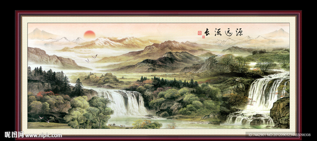 山水画