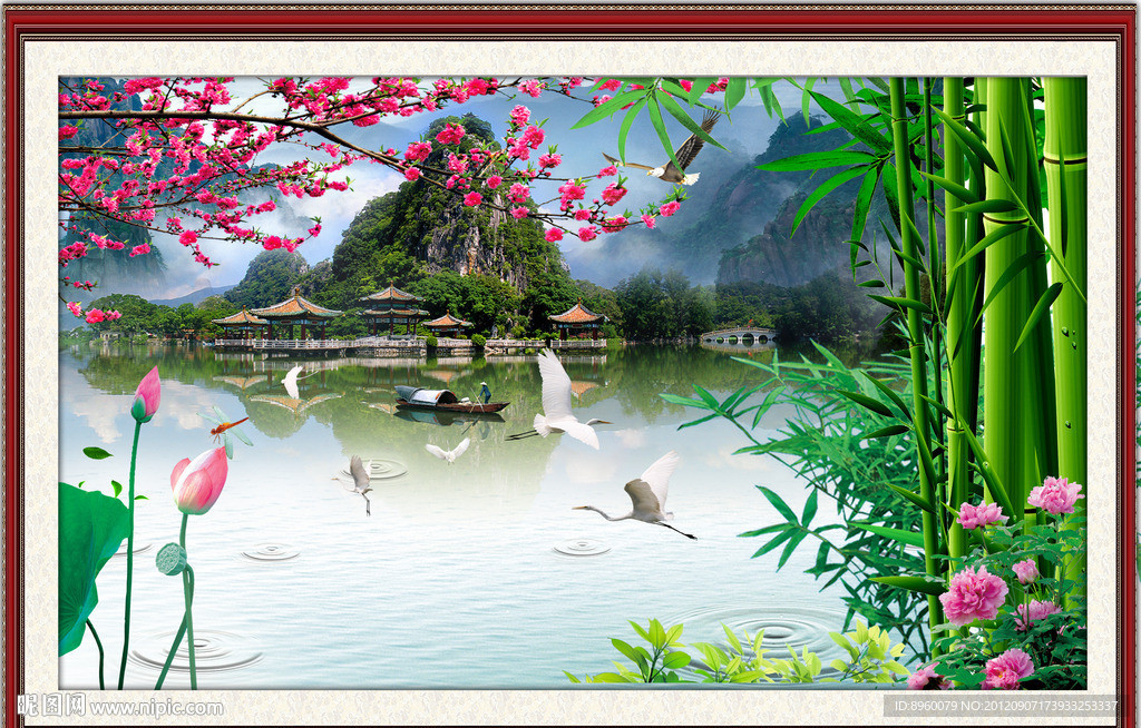 山水风景画