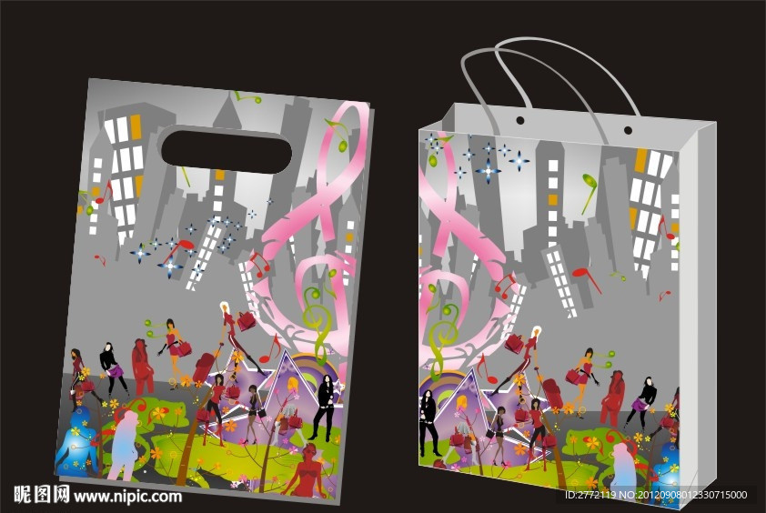 都市花娇女 手袋