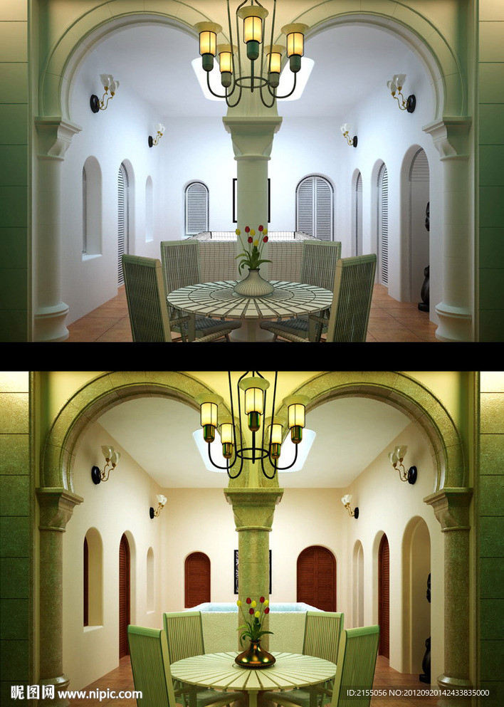 欧式洗浴中心室内效果图3d模型源文件