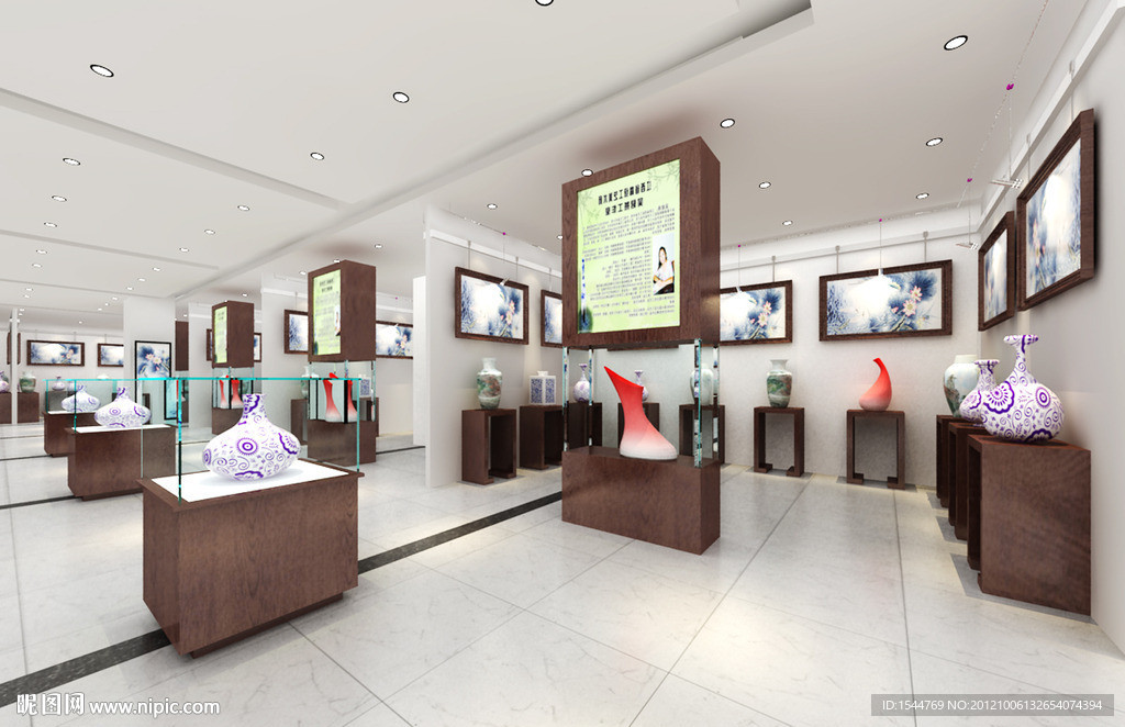 陶瓷展示厅
