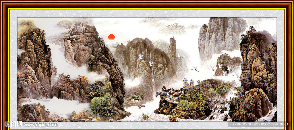 山水画