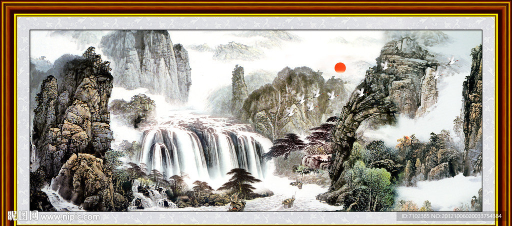 山水画