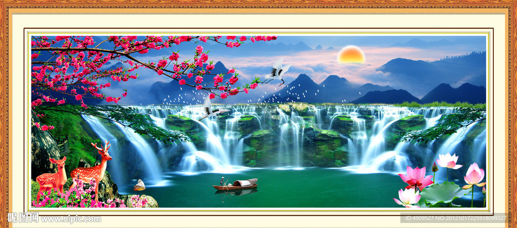 山水画