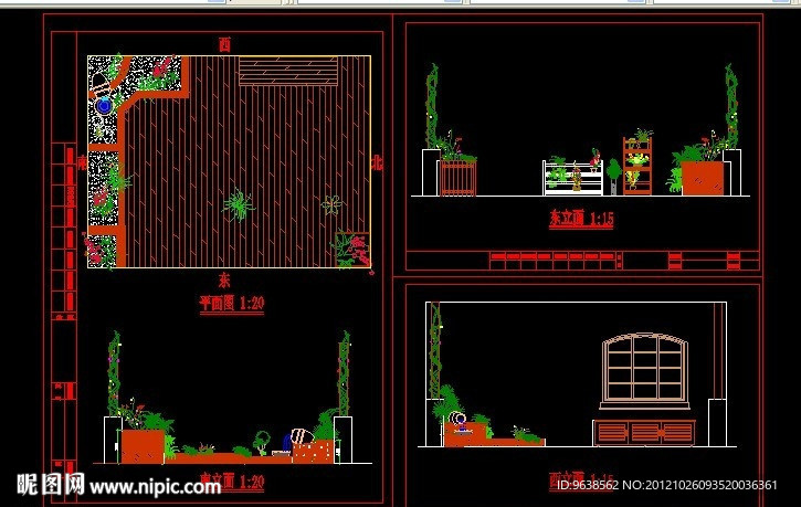 小型的屋顶花园露台设计