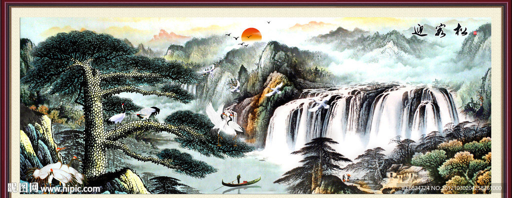 黄山迎客松