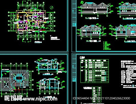 简洁欧式公厕建施图