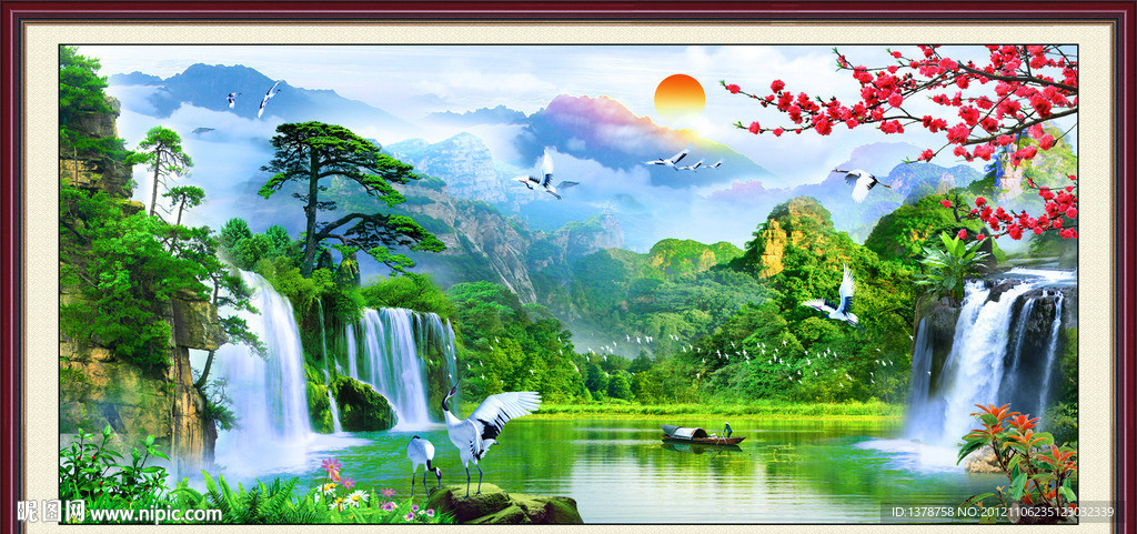 山水画