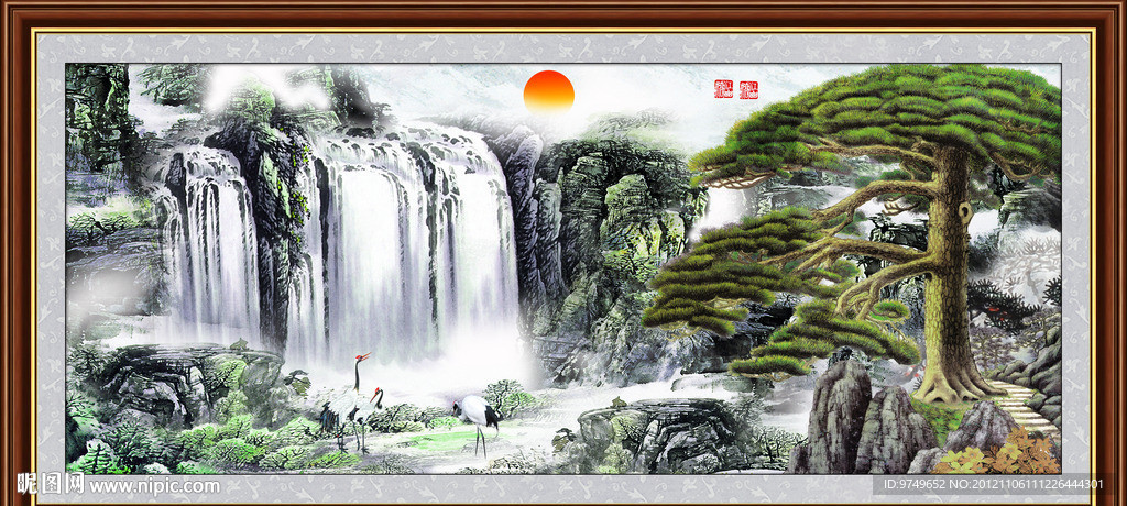 国画 山水画