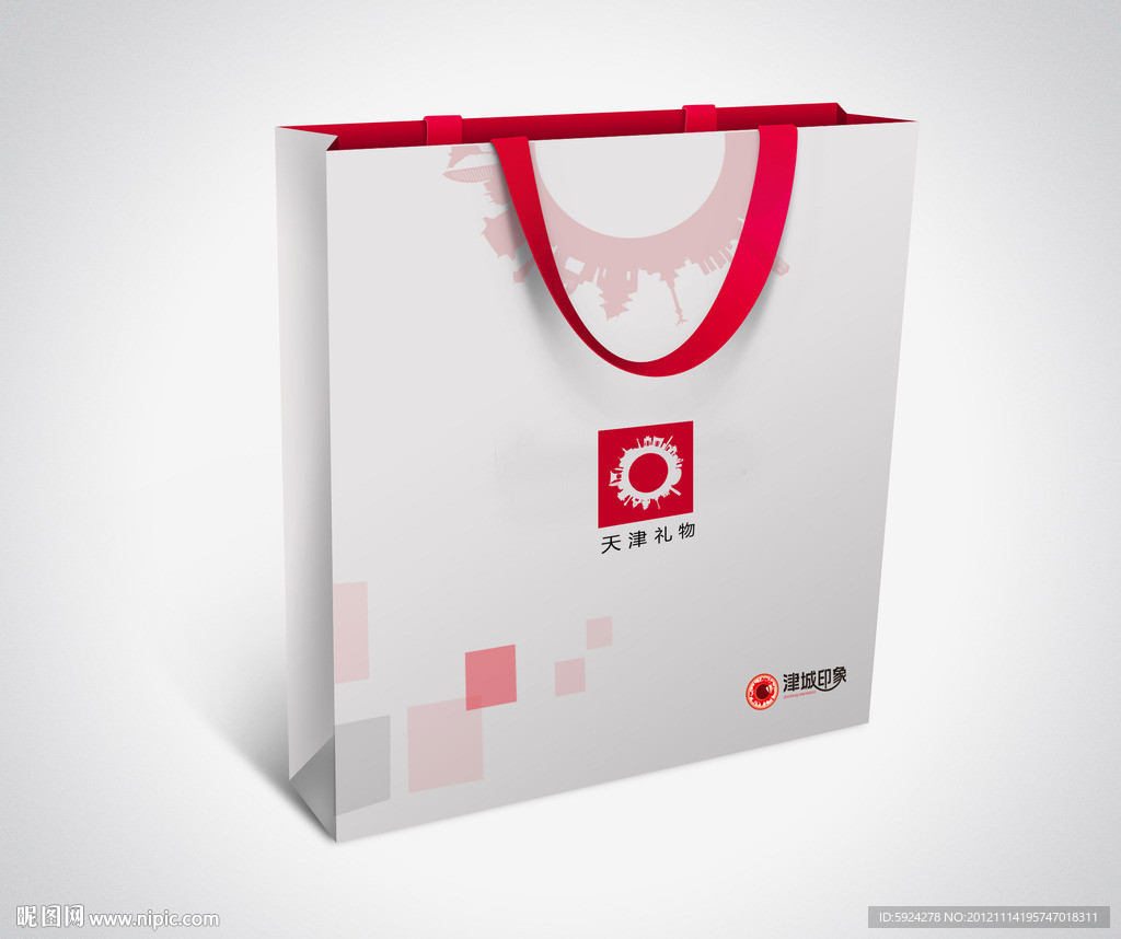 礼品袋 (平面图）