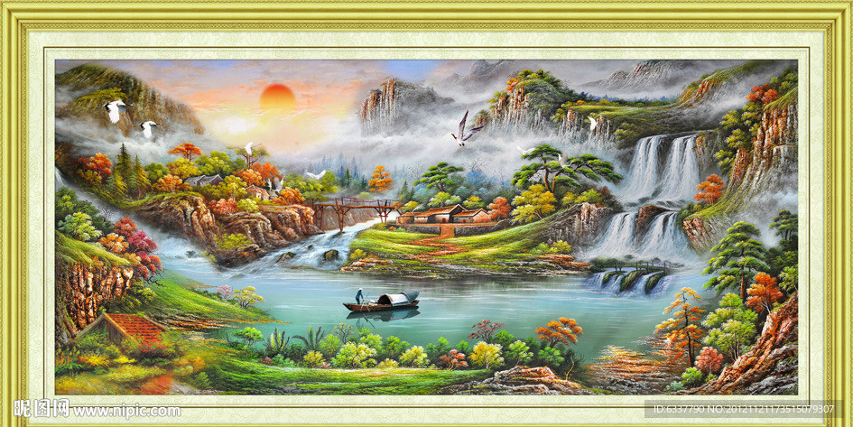 油画