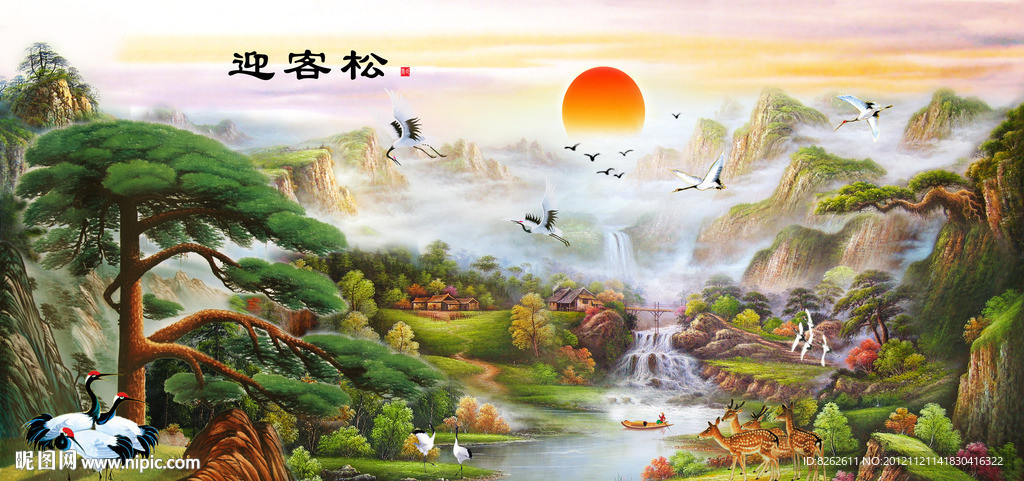 油画 聚宝盆油画