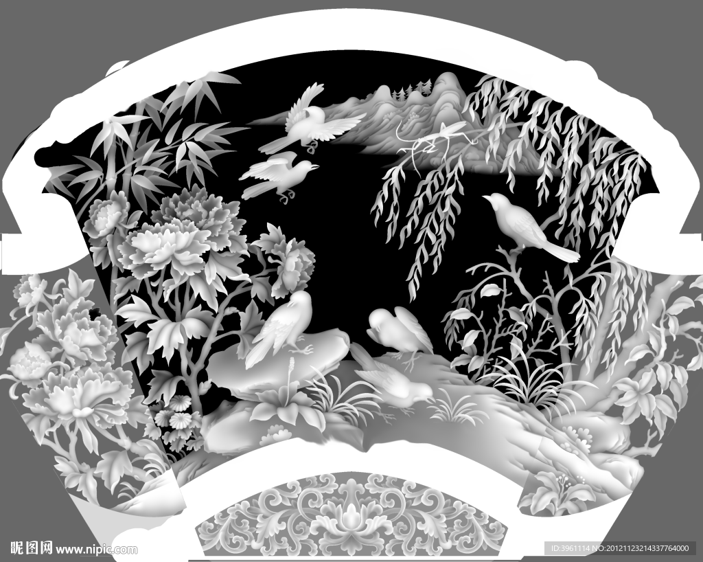 浮雕灰度图
