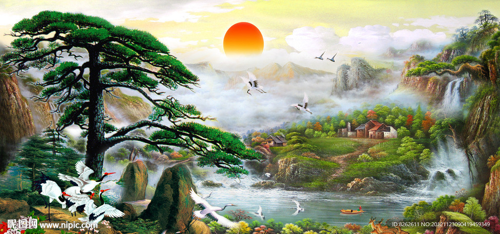 油画 聚宝盆油画