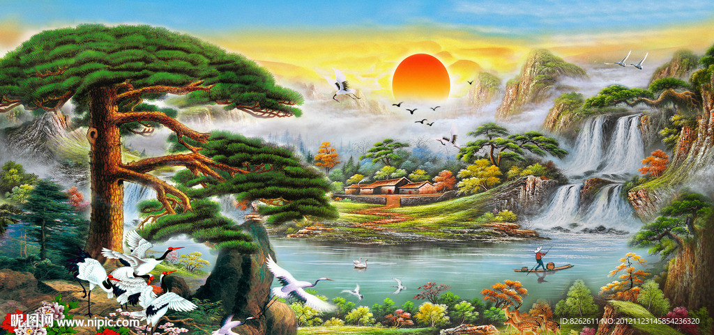 油画 聚宝盆油画