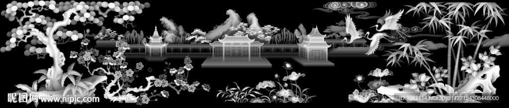 浮雕灰度图