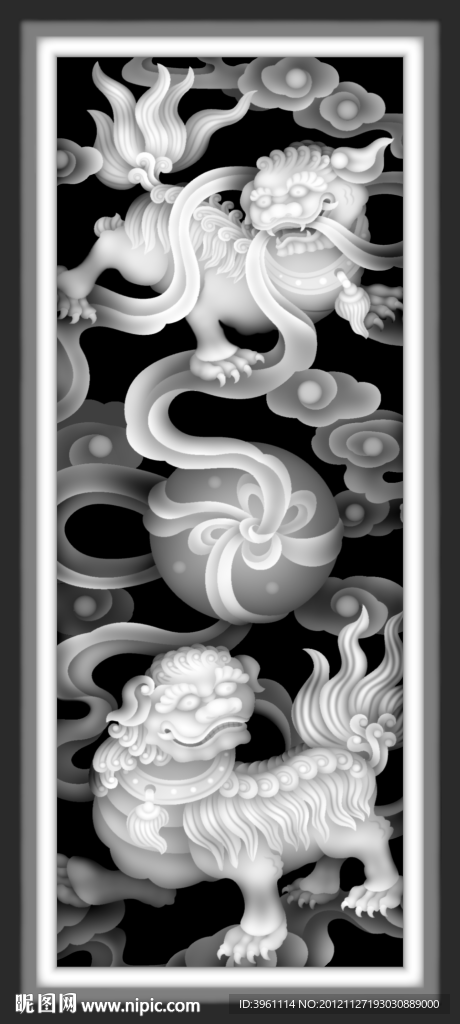 浮雕灰度图