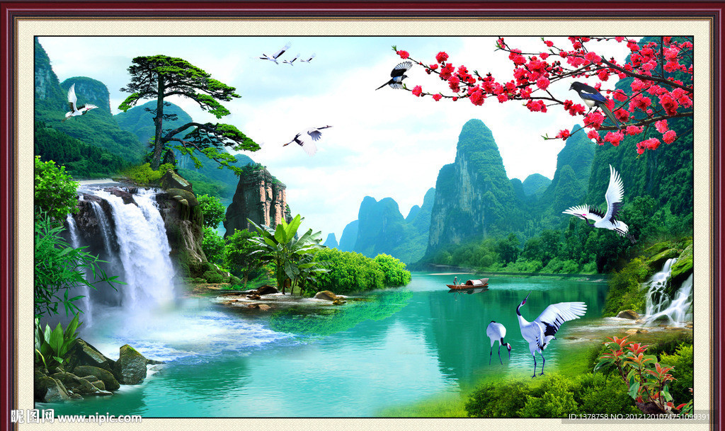 山水画