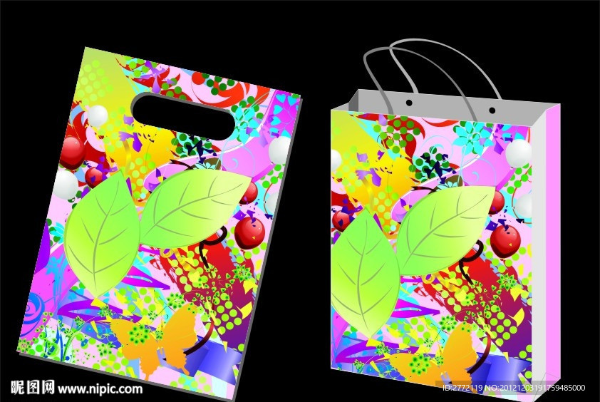 艳花绿叶子 手袋设计