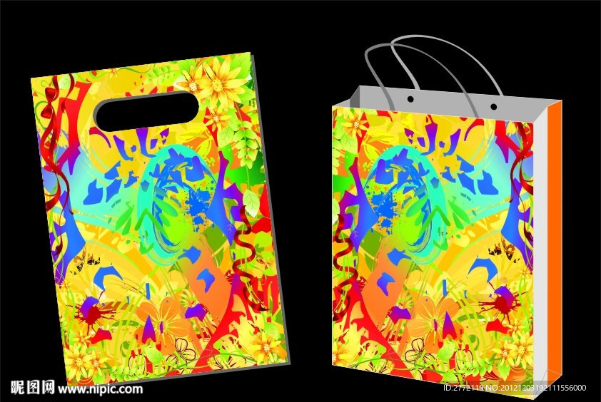 花团锦绣 手提袋设计