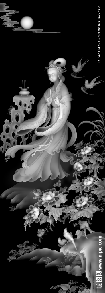 浮雕灰度图