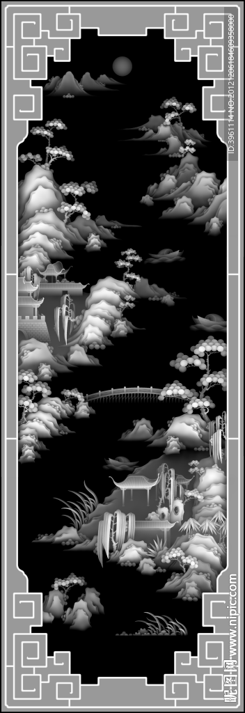 浮雕灰度图