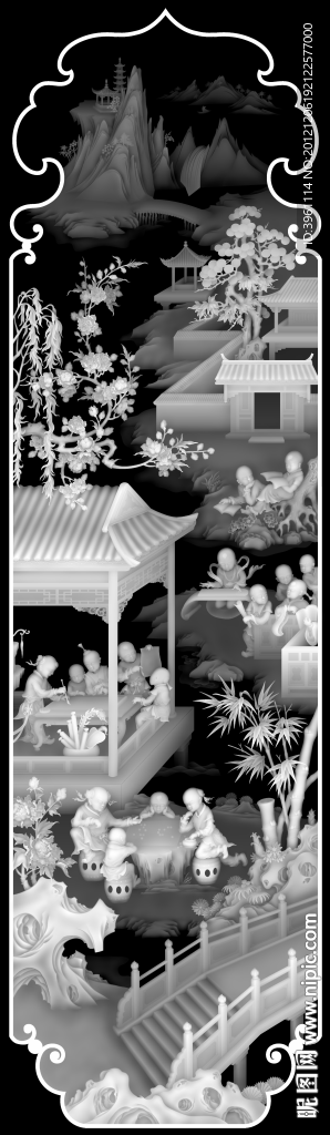 浮雕灰度图