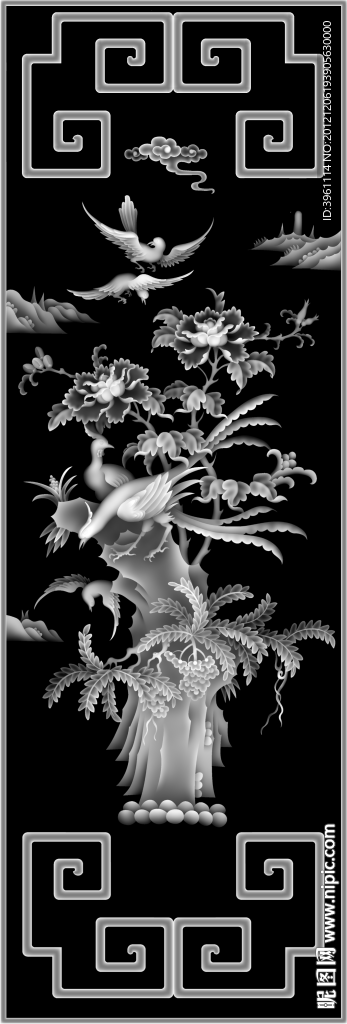 浮雕灰度图