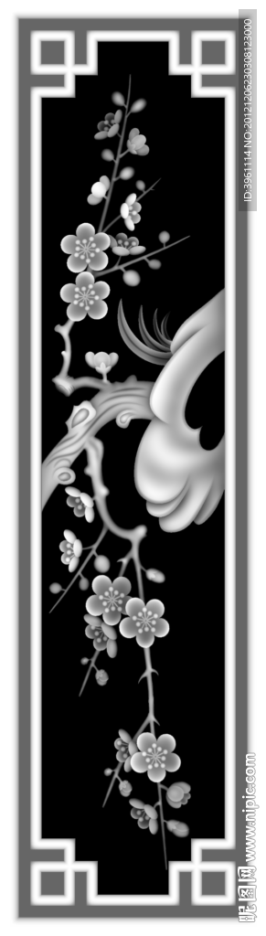 浮雕灰度图