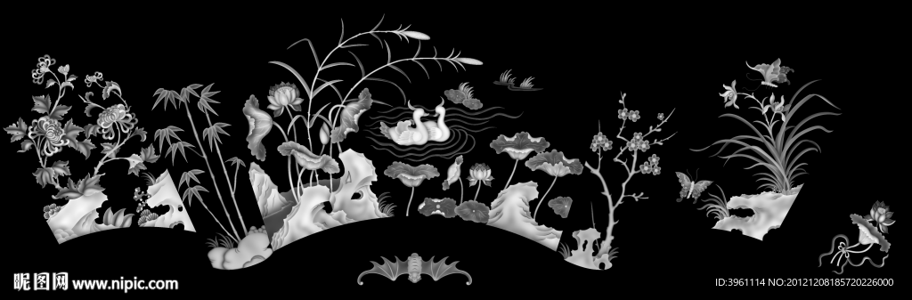 浮雕灰度图