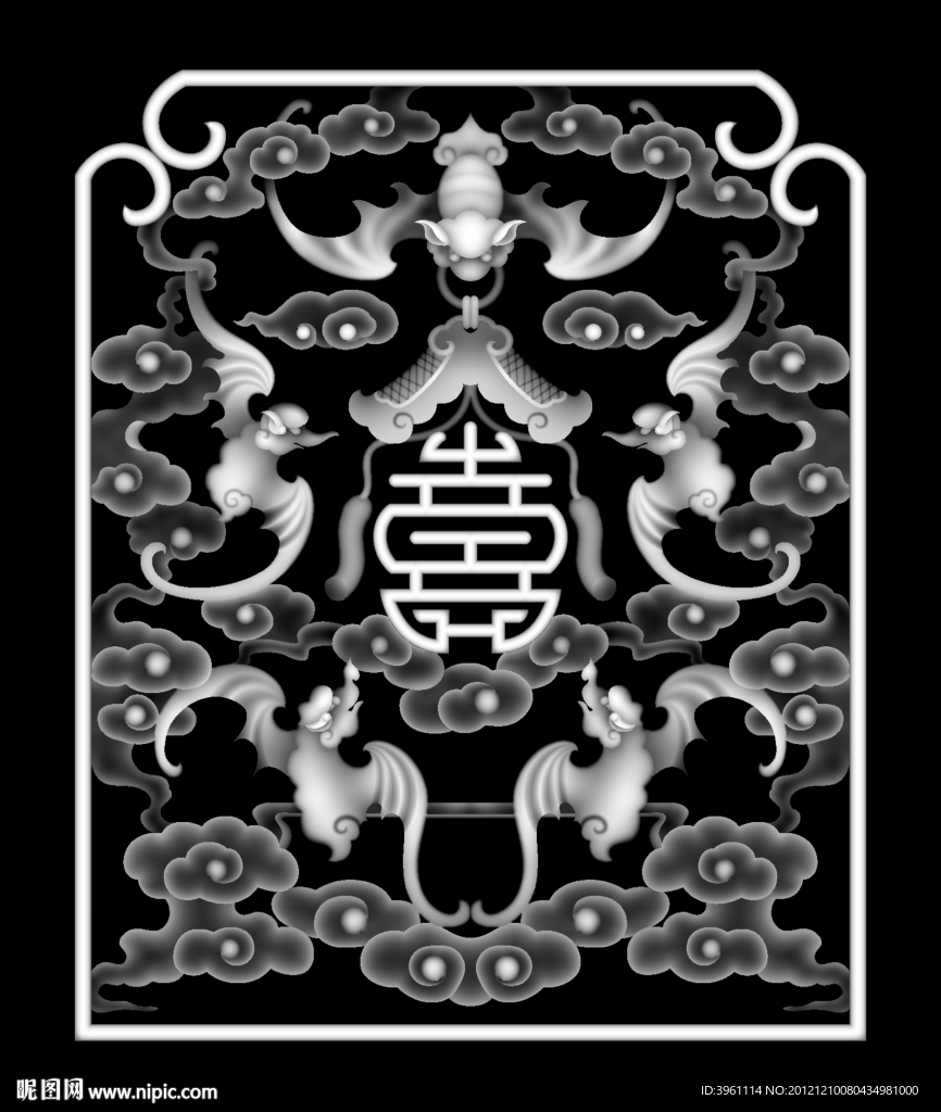 浮雕灰度图