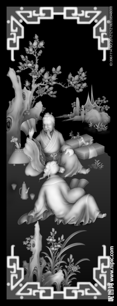 浮雕灰度图