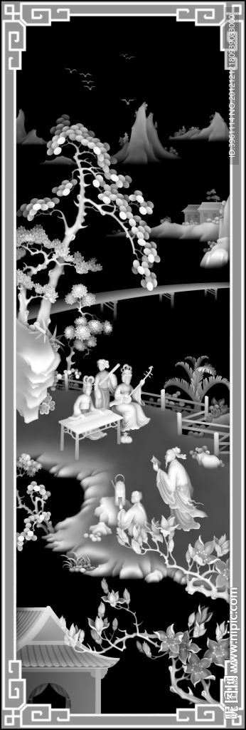 浮雕灰度图