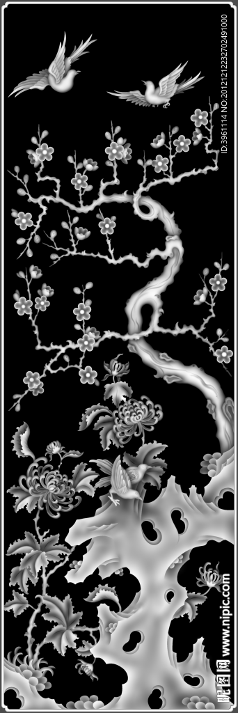 浮雕灰度图