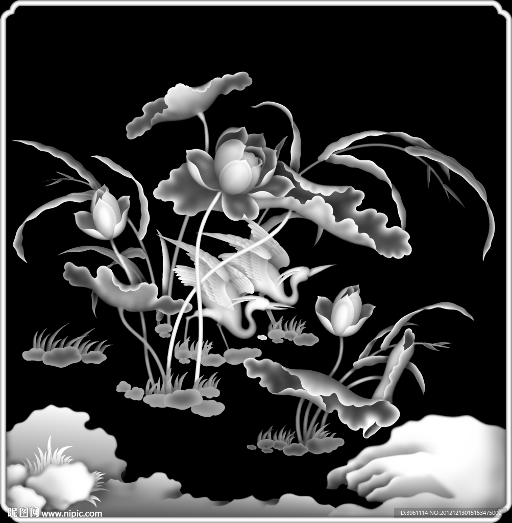 浮雕灰度图