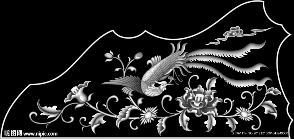 浮雕灰度图