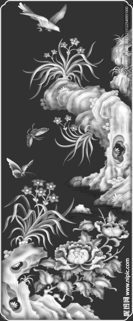 浮雕灰度图
