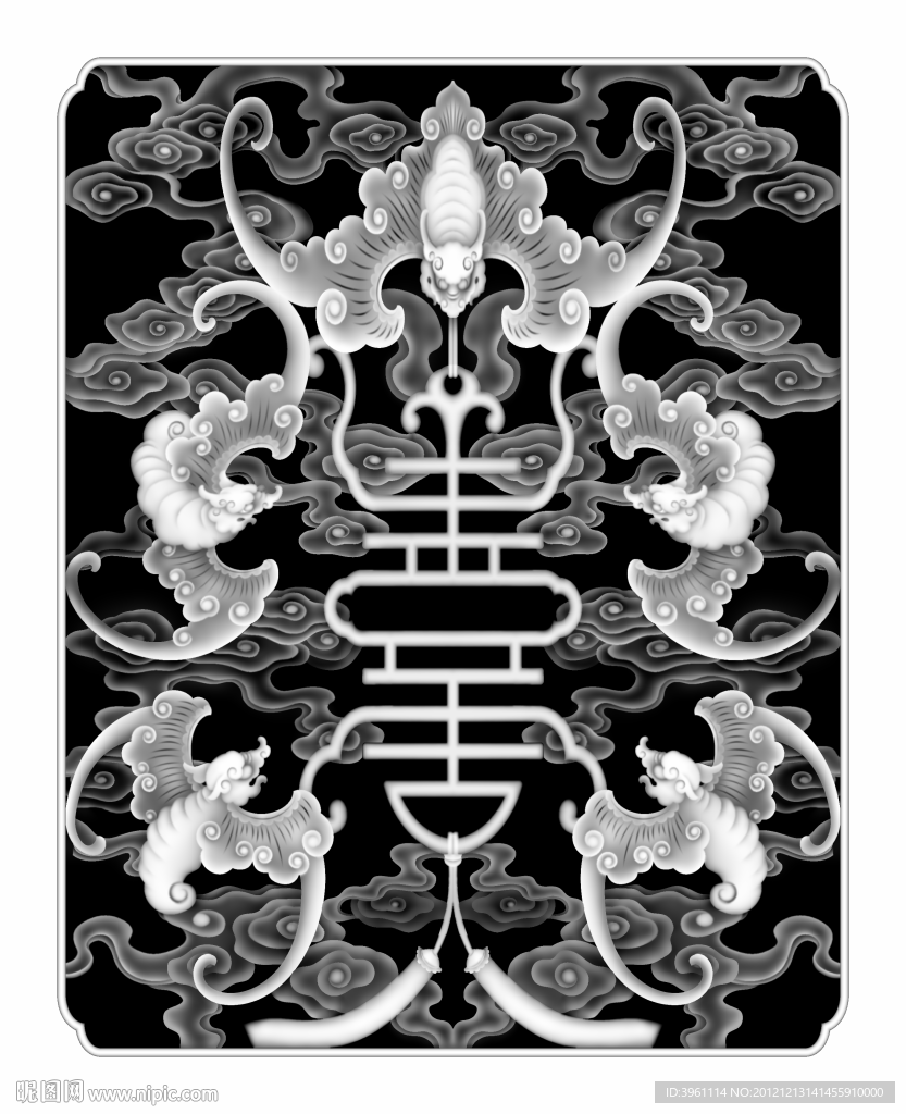 浮雕灰度图